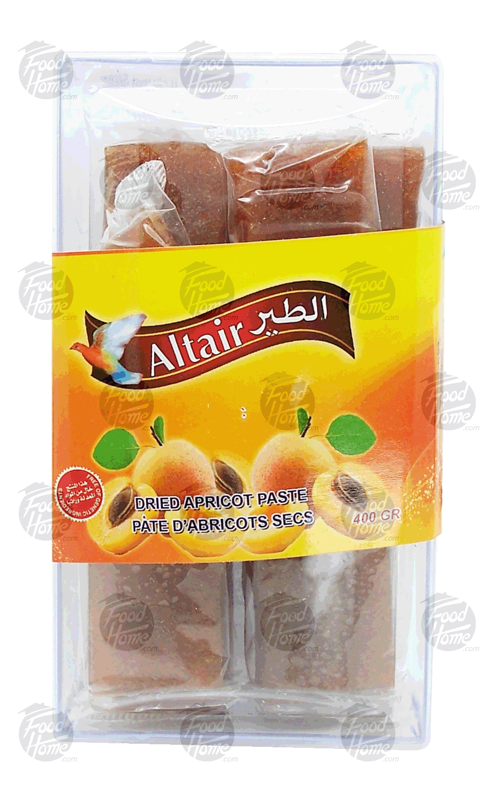 Altair  diet dried apricot paste slices, individually wrapped Full-Size Picture